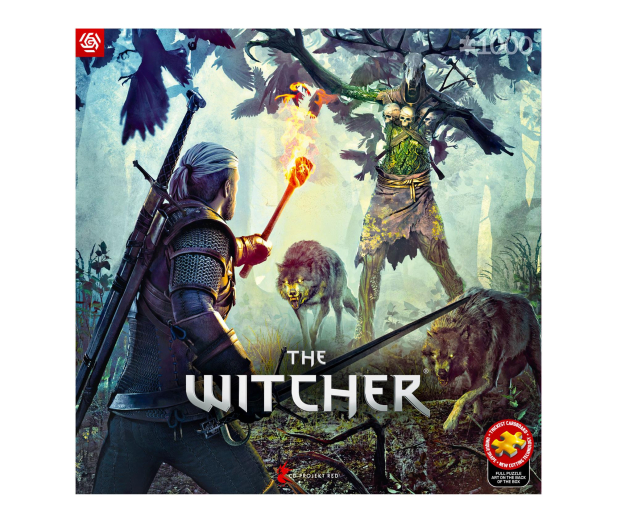 Merch Gaming Puzzle: The Witcher (Wiedźmin) Leshen, 1000 elementów - 1581094 - zdjęcie 4